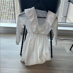 Elegant White Kids Dress